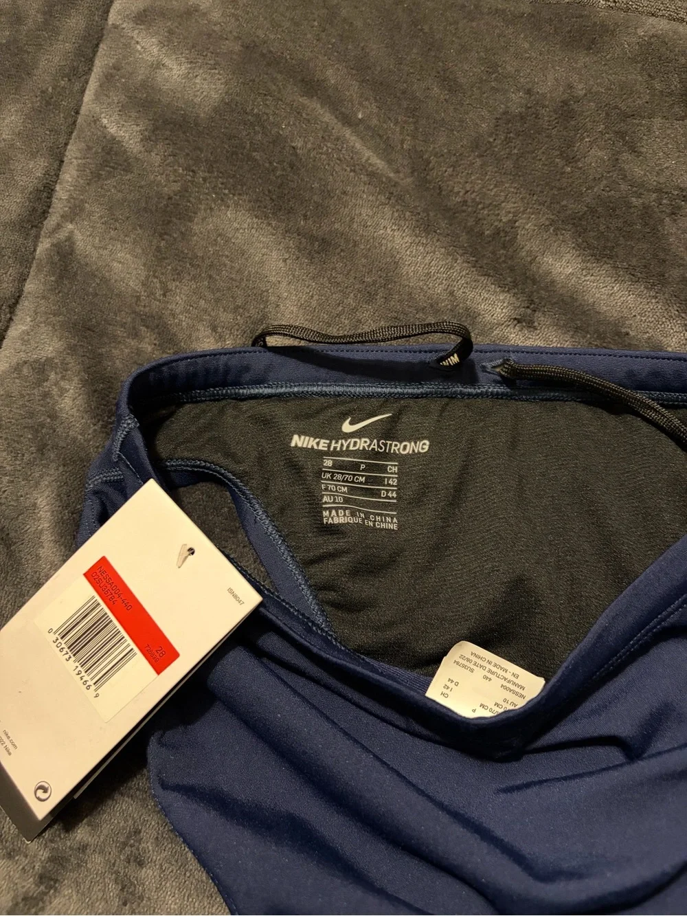 New Nike Men's Hydrastrong Swim Brief Navy - 28